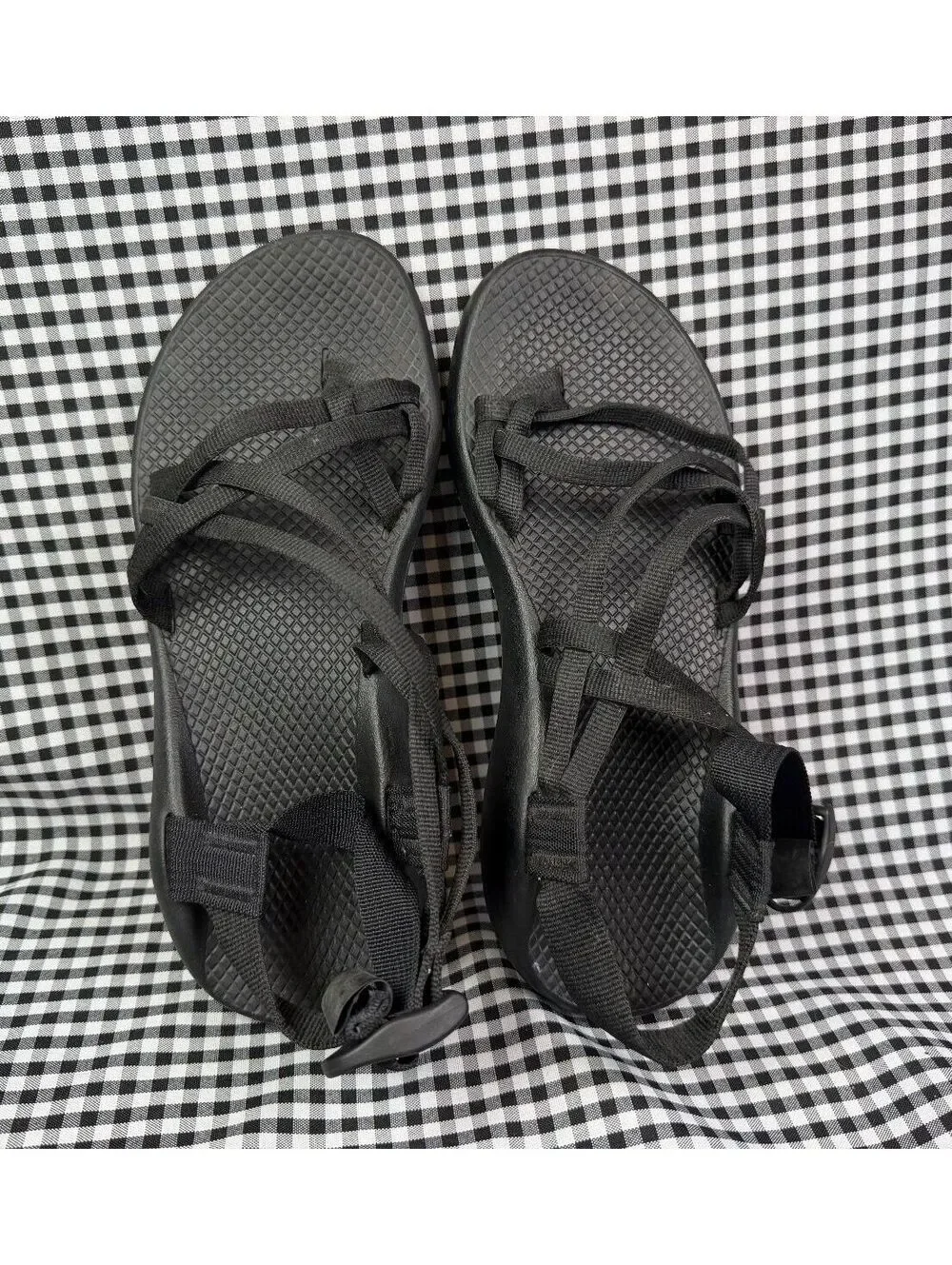 Chaco ZX/2 Classic Sandals Women’s 9 Black Double Strap Toe Loop Hiking Outdoor